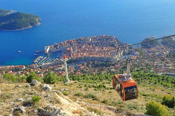 Cable Car Dubrovnik cruise ship tour
