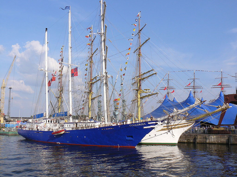 Canadian tall ship SV Concordia 