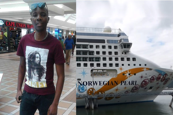 Lloyd Takana crew member missing on the Norwegian Cruise Line cruise ship Norwegian Pearl.