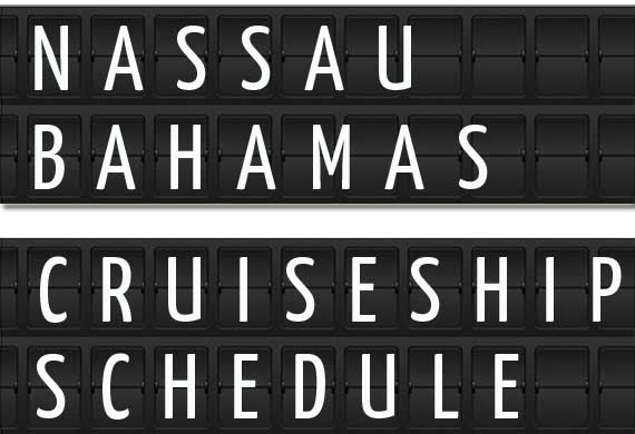 Nassau, Bahamas Cruise Ship Schedule 2018 | Crew Center