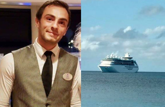 Enis Mahic, crew member Montenegro Majesty of the Seas