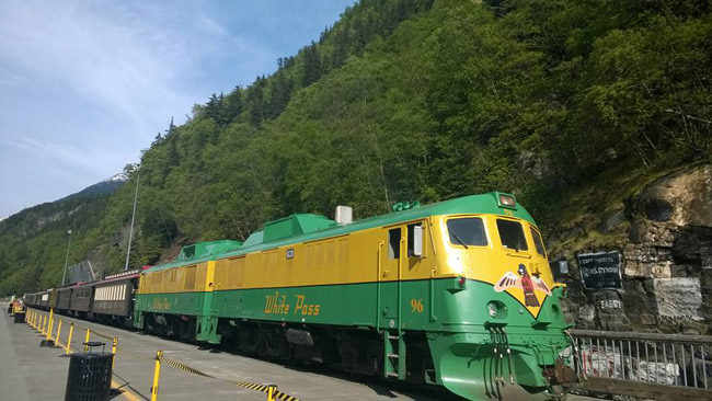 White Pass and Yukon Route rail