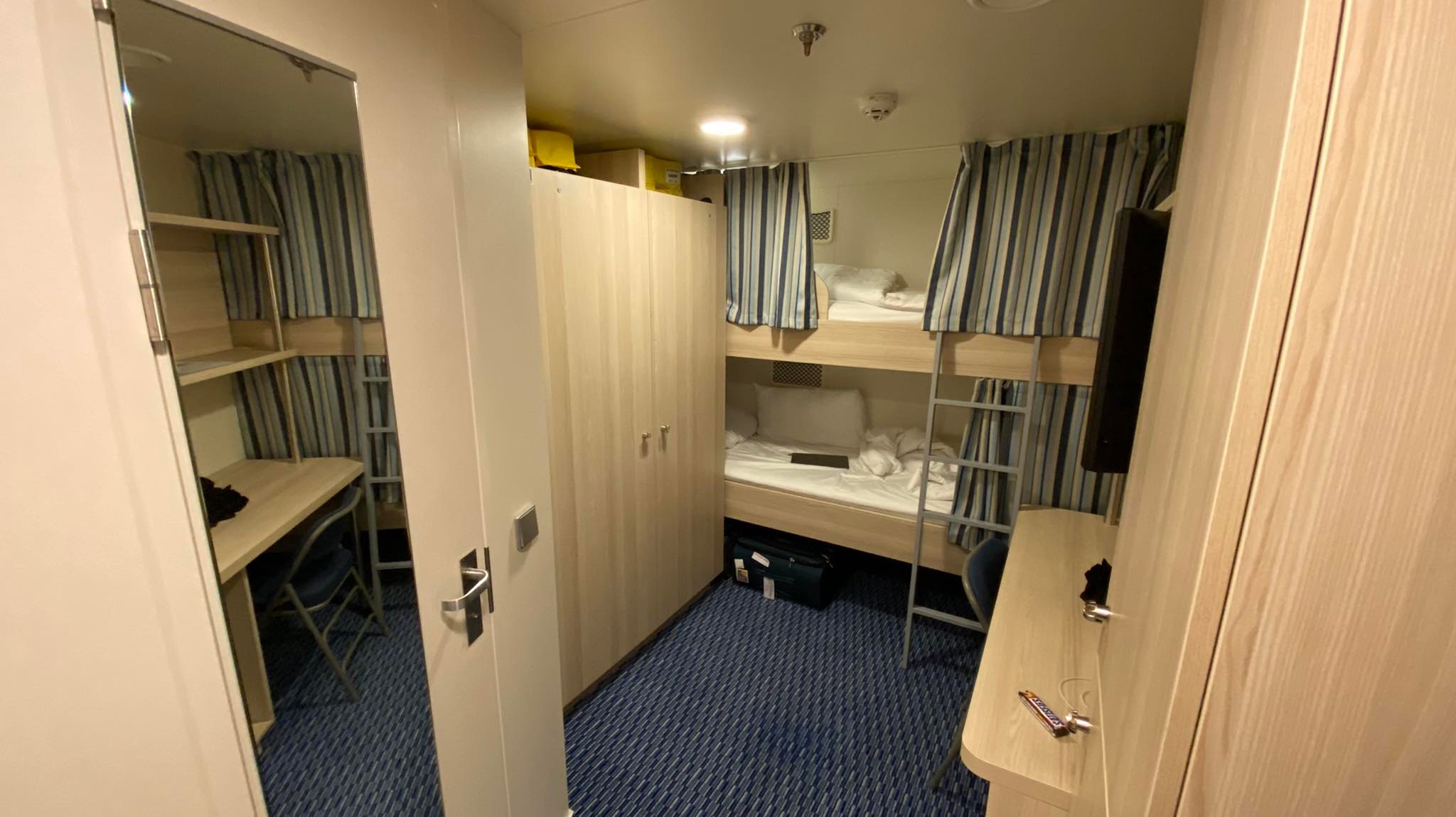 Crew Quarters on a Cruise Ship - How Do They Look?