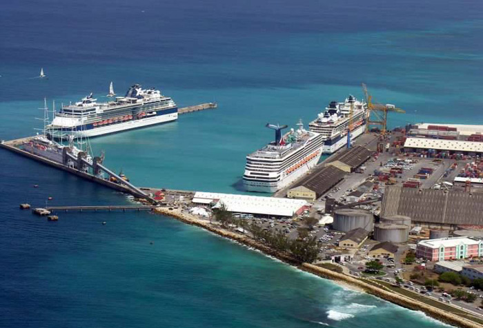 Bridgetown Barbados Cruise Ships Schedule   Bridgetown Barbados Cruise Ship Port Aerial View 