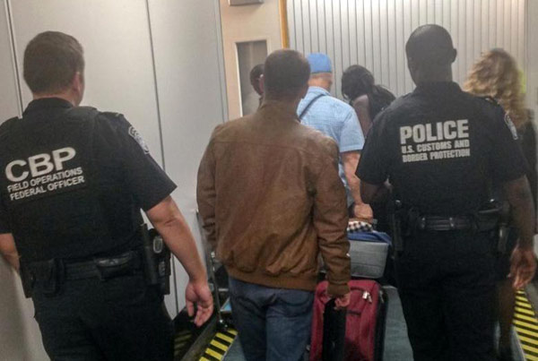 Crew Member captured at Atlanta Amtrak Train station by Federal agents 