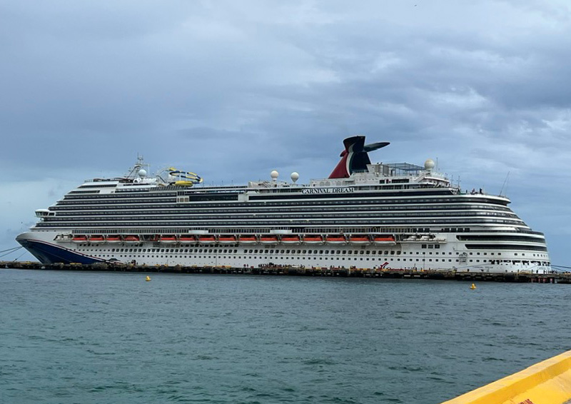 where is carnival dream cruise ship now