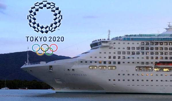 Sun Princess cruise ship Olympic game Tokyo