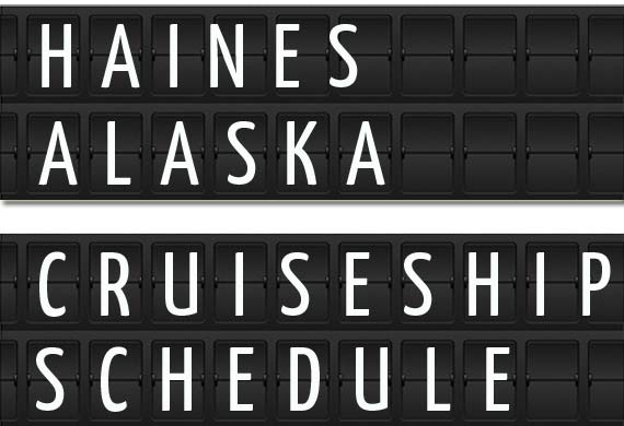 cruise ship schedule haines