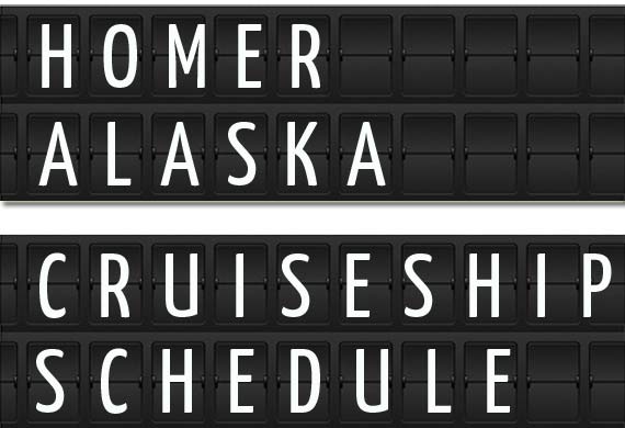 homer cruise ship schedule