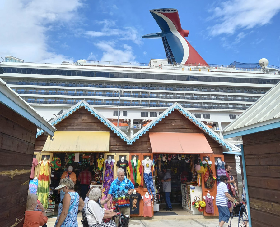 Montego Bay Carnival Glory the First Cruise Ship Since