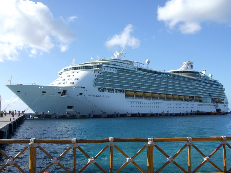 Navigator of the seas at port