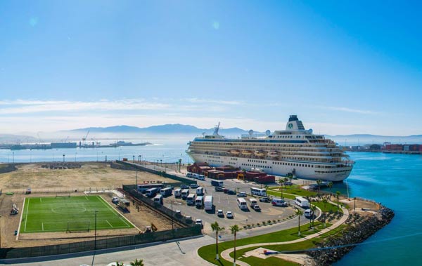 ensenada cruise ship dock address