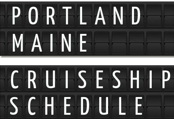Portland, Maine Cruise Ship Schedule 2022-2023 | Crew Center