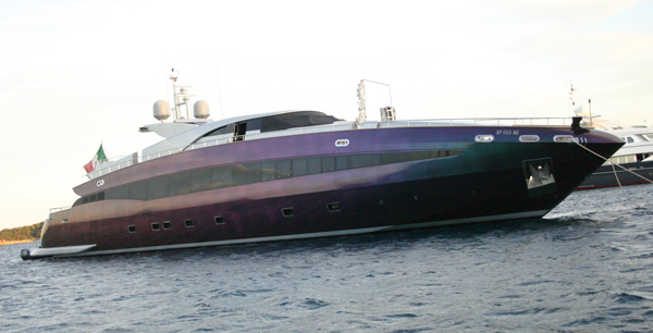 “Shark” Roberto Cavalli yacht