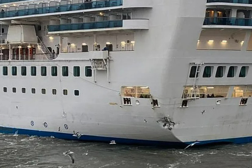 Ruby Princess Damaged After Hitting Pier 27 in San Francisco Crew Center