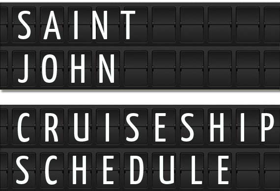 cruise schedule saint john