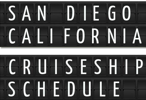 San Diego, California Cruise Ship Schedule 2019 | Crew Center