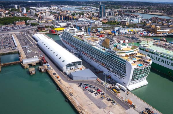 Southampton, England cruise ship schedule July-December 2019 | Crew Center