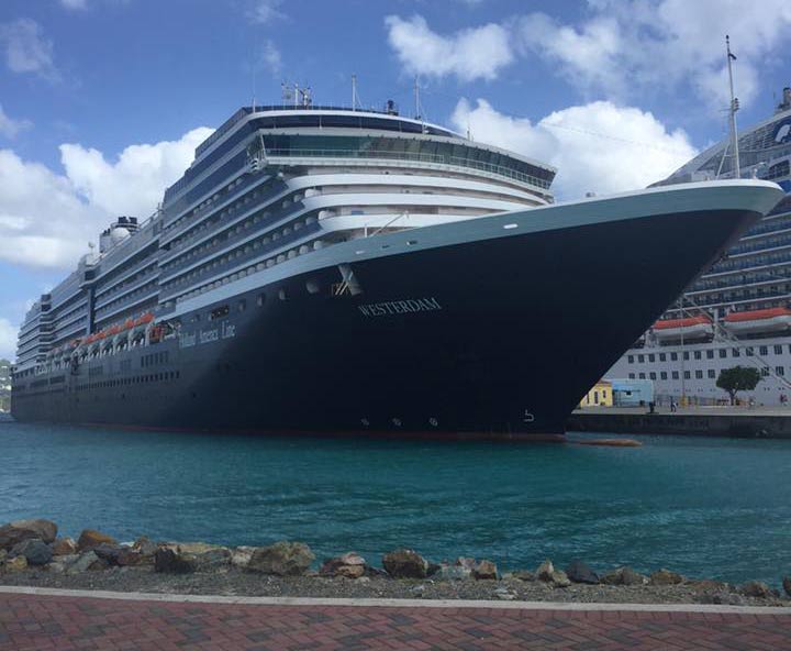 St Thomas, Charlotte Amalie cruise ship schedule JulyDecember 2019