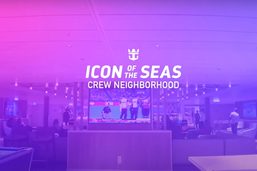 icon of the seas crew areas