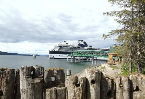 cruise ships arriving in seattle today