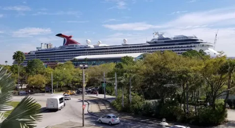 cruise ship in port everglades today