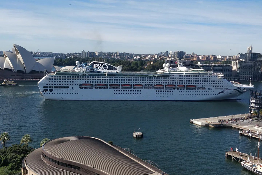 sydport cruise ship schedule