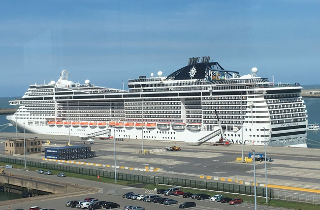 bruges port cruise ships